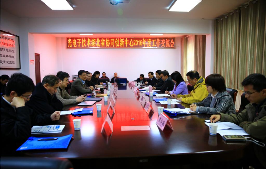 光电子技术湖北省协同创新中心2016年度工作交流会召开