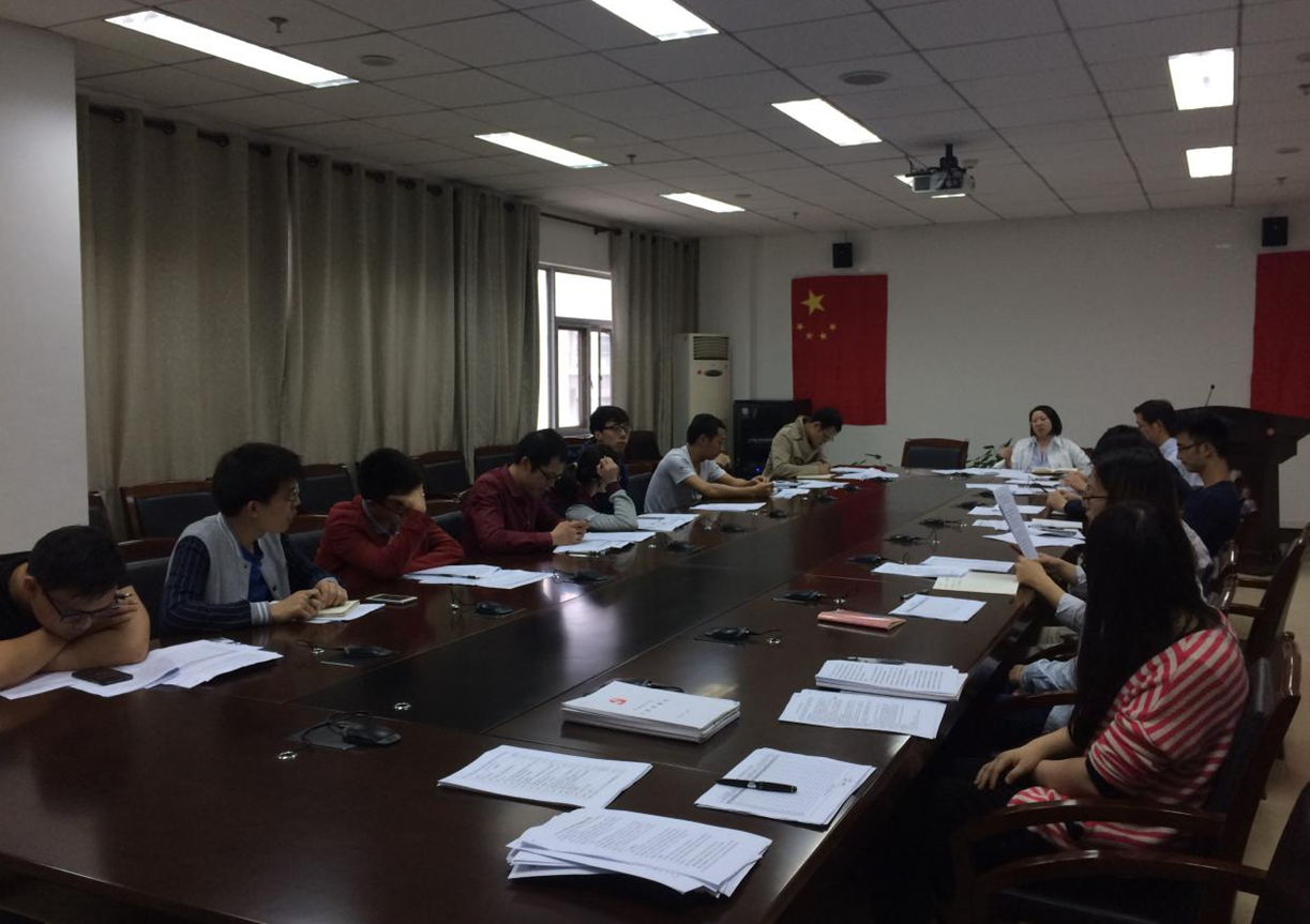 武汉光电实验室召开学生支部书记全体会议